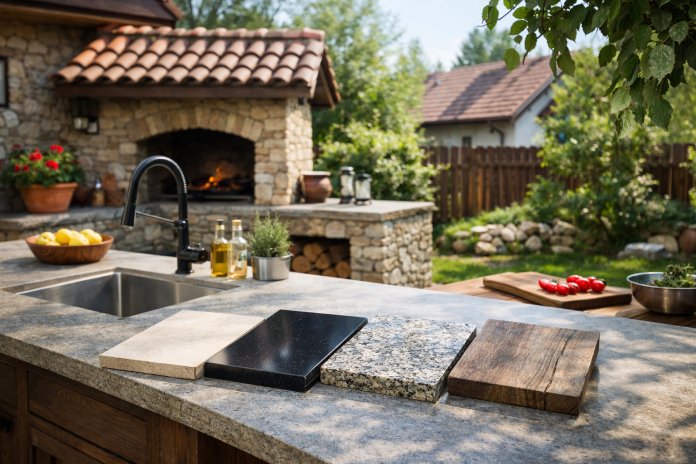 Alegerea unui blat potrivit pentru chiuveta de exterior