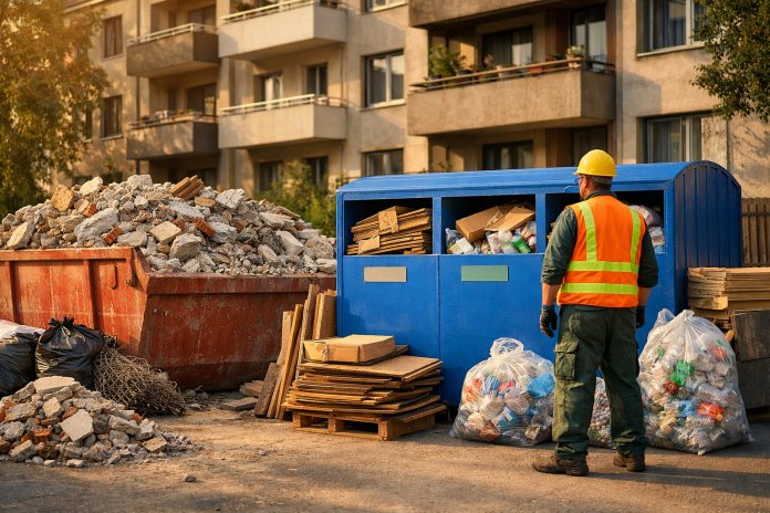 Cum alegi corect un container de închiriat de la Lion Recycle în funcție de tipul de deșeu