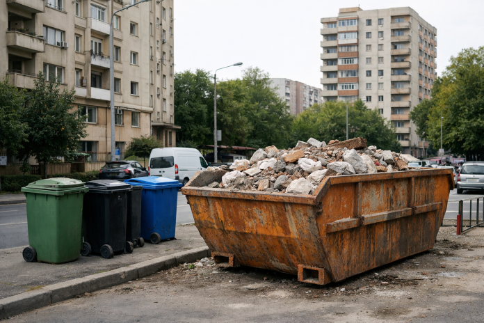 Care sunt dimensiunile standard ale containerelor de deșeuri disponibile în Capitală?