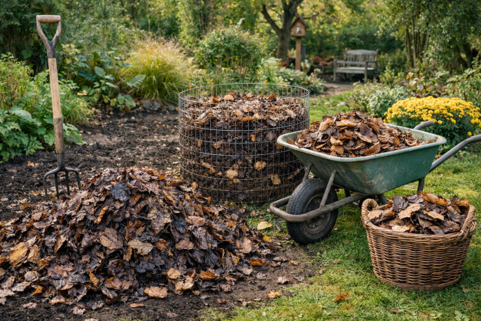 Cum scapi de frunzele putrezite din grădină fără să dăunezi solului
