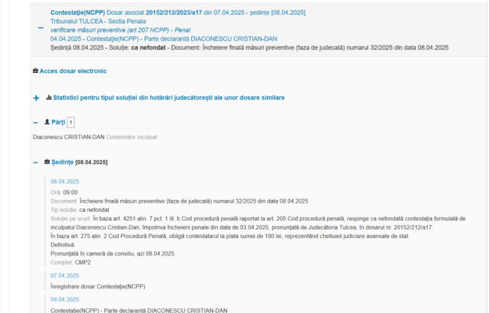 Dosarul „Sex cu minore” al lui Dan Diaconescu rămâne blocat la Tulcea. Ce s-a petrecut în ultimele 11 luni