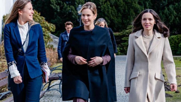 Mirabela Grădinaru, împreună cu prima doamnă a Poloniei la Varșovia. Informații despre întâlnirea de la...