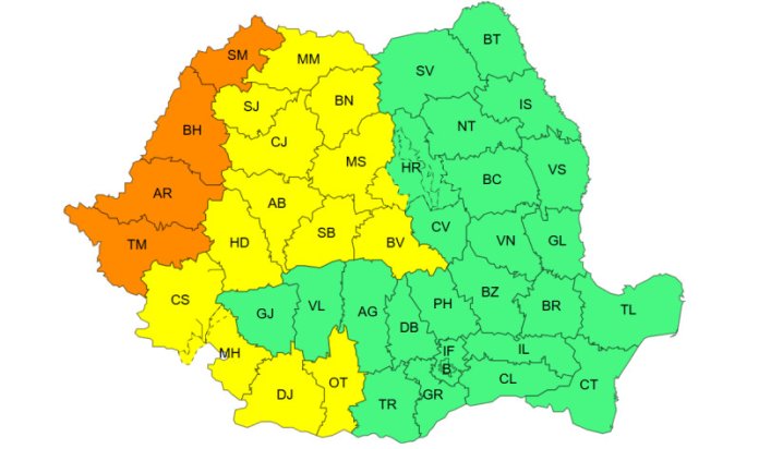 Canicula se extinde în România. Cod portocaliu în șase județe și temperaturi ce ating până la 41°C. ANM: „Este...