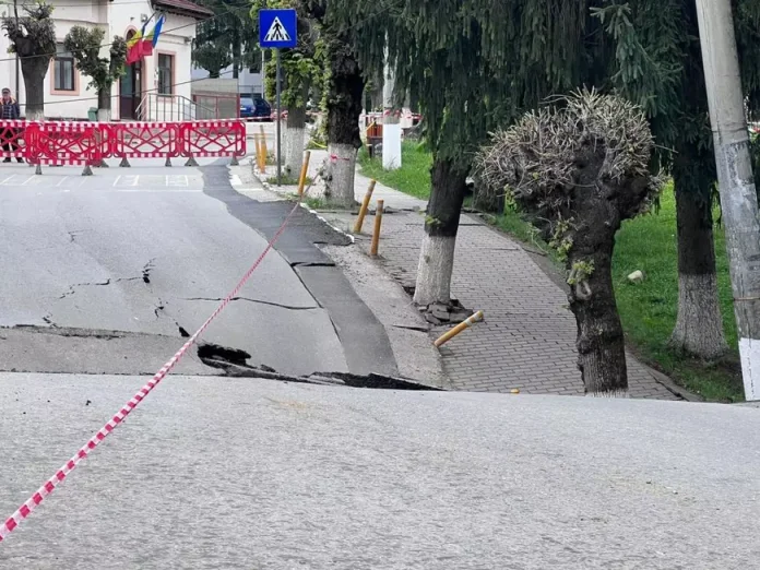 Orașul în regres. Studiul experților despre pericolul iminent de la Slănic Prahova: „Situația progresează”